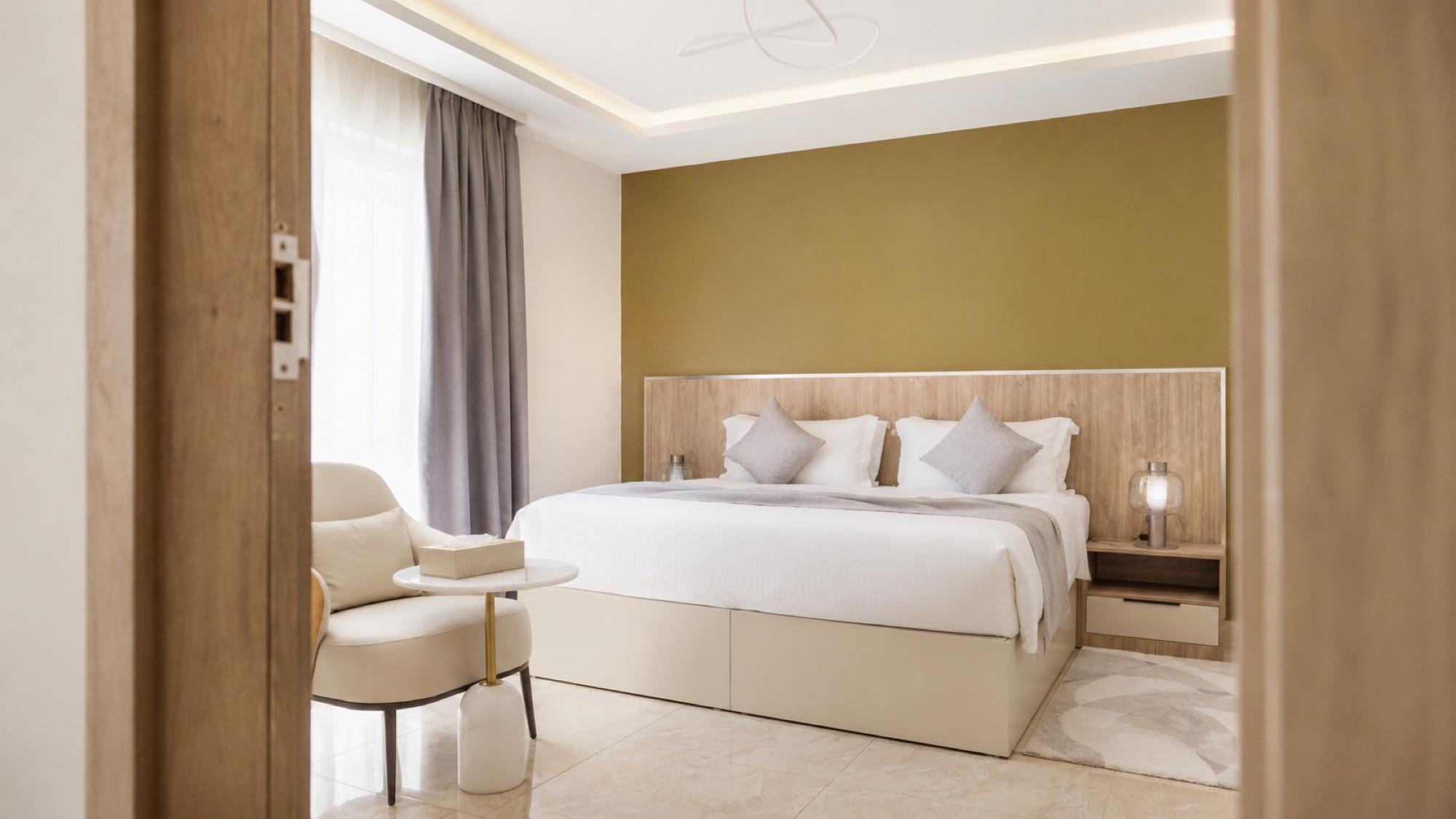 Chambre Standard — vue depuis l'entrée