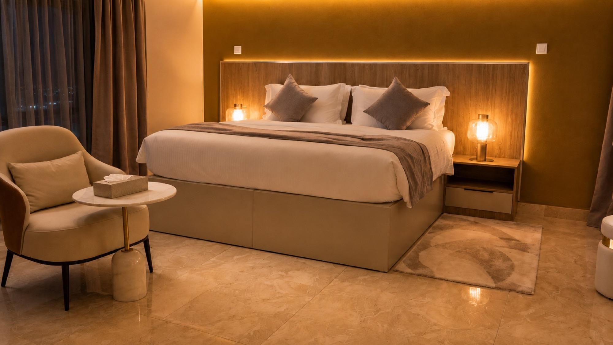 Chambre Standard — l'ambiance du soir