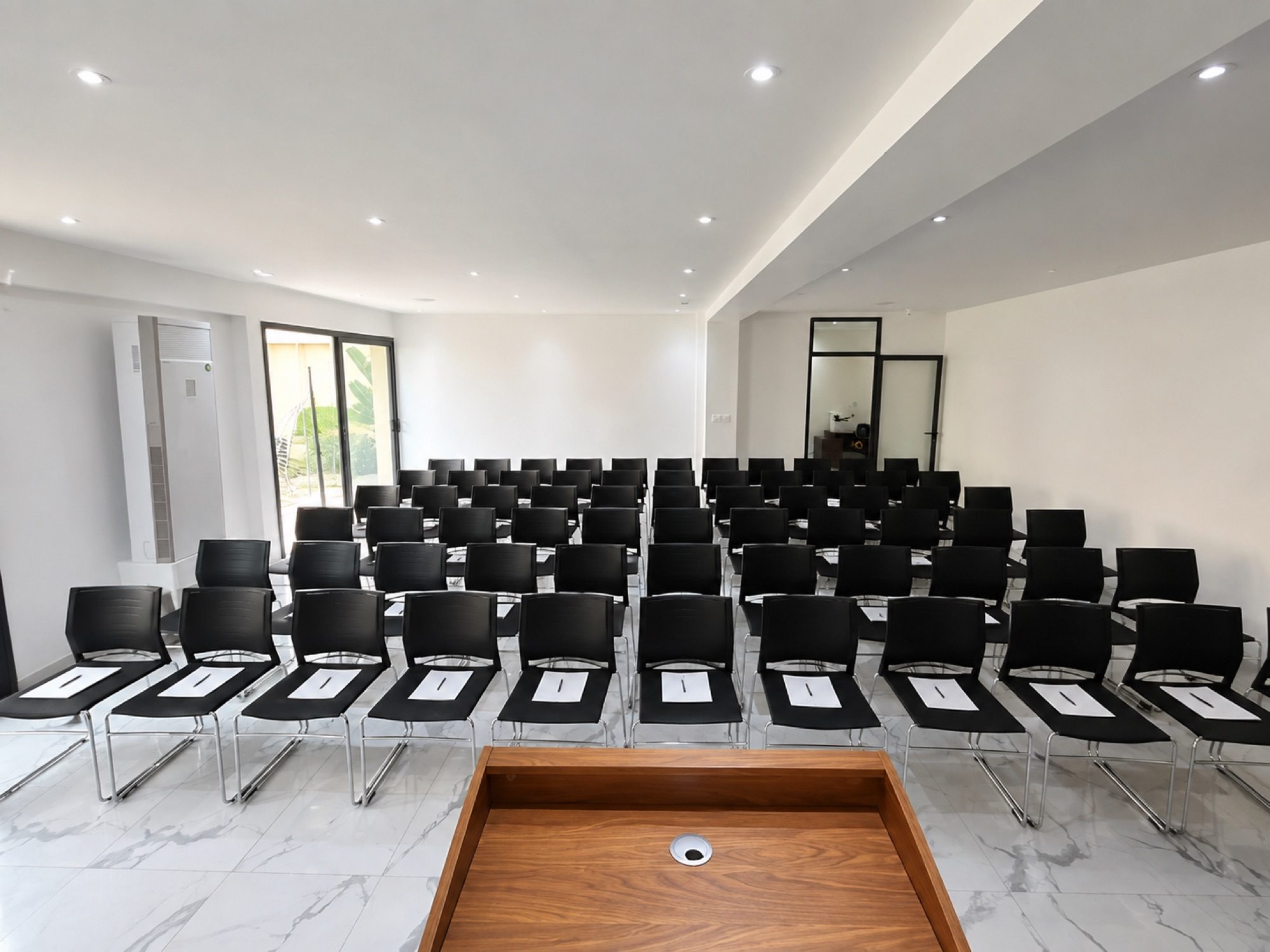 La grande salle — configuration théâtre