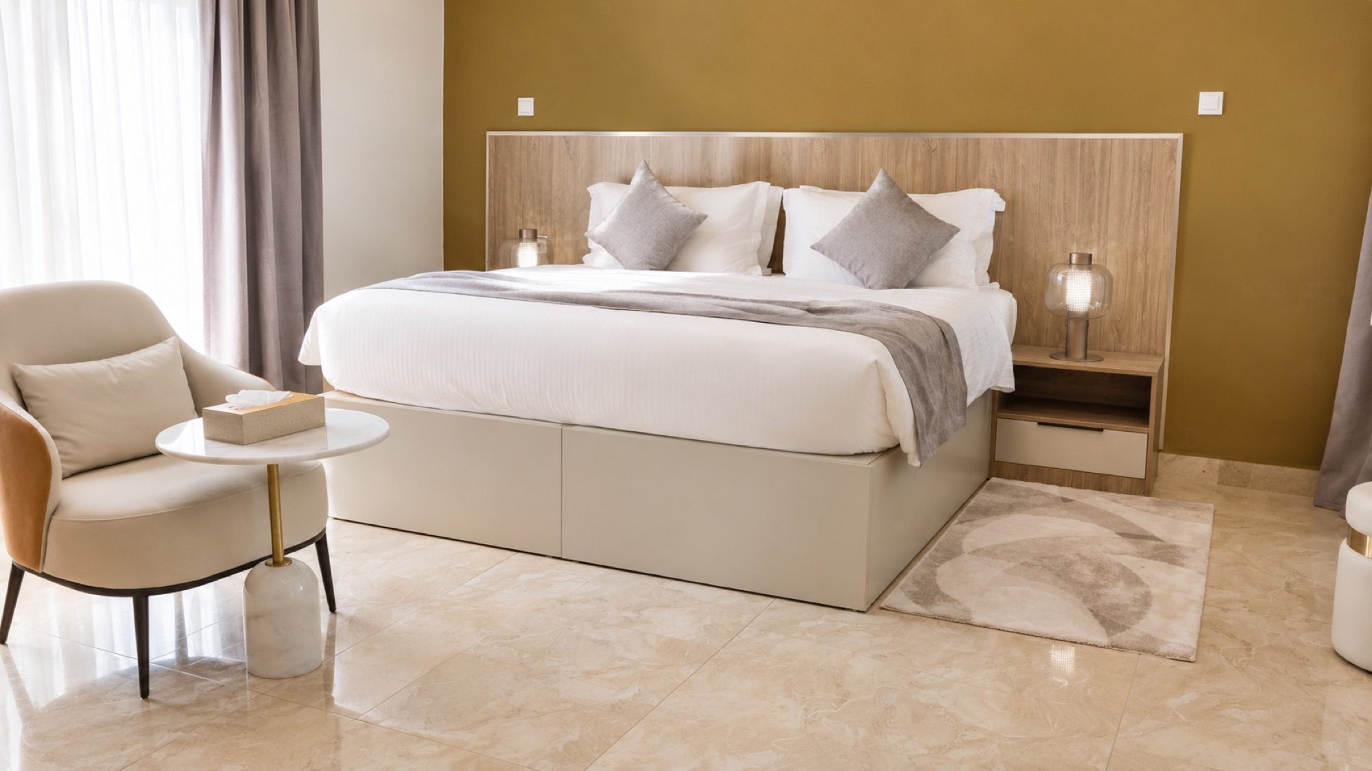 Chambre Standard — vue latérale — de jour